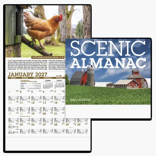 Triumph® Calendars Scenic Almanac Wall Calendar — view 6