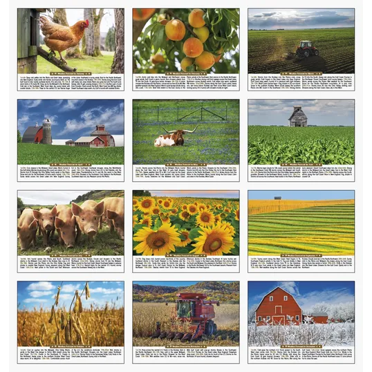 Triumph® Calendars Scenic Almanac Wall Calendar — view 3