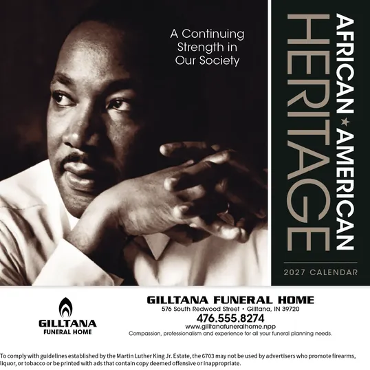 Triumph® Calendars African-American Heritage: Dr. Martin Luther King, Jr. Wall Calendar — view 11