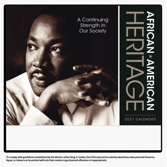 Triumph® Calendars African-American Heritage: Dr. Martin Luther King, Jr. Wall Calendar — view 5