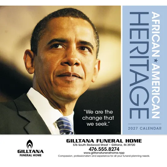 Triumph® Calendars African-American Heritage Barack Obama Wall Calendar — view 14