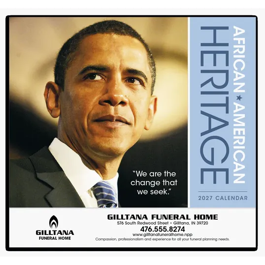 Triumph® Calendars African-American Heritage Barack Obama Wall Calendar — view 2