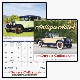 Picture For Good Value™ Antique Autos - Spiral Calendar