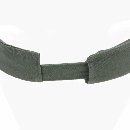 The Visor, Brushed Cotton Twill with Contrast Sandwich — view 13