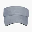 The Visor, Brushed Cotton Twill with Contrast Sandwich — view 10