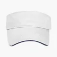 The Visor, Brushed Cotton Twill with Contrast Sandwich — view 7