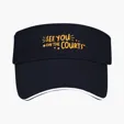 The Visor, Brushed Cotton Twill with Contrast Sandwich — view 15