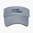 The Visor, Brushed Cotton Twill with Contrast Sandwich — view 17