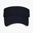 The Visor, Brushed Cotton Twill with Contrast Sandwich — view 3