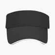 The Visor, Brushed Cotton Twill with Contrast Sandwich