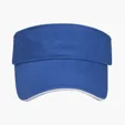 The Visor, Brushed Cotton Twill with Contrast Sandwich — view 6