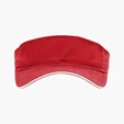 The Visor, Brushed Cotton Twill with Contrast Sandwich — view 4