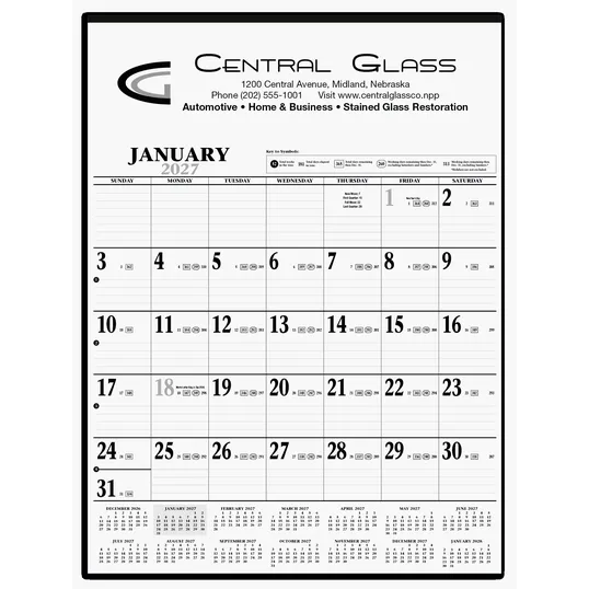 HotLine® Products Large Contractor Calendar