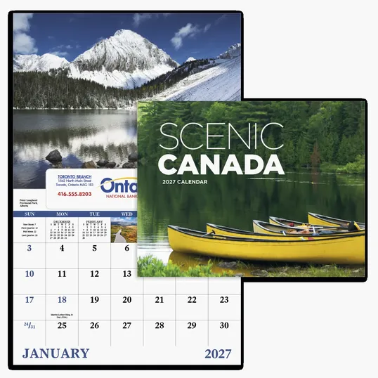 Good Value™ Scenic Canada Window Calendar, 13-Month — view 2