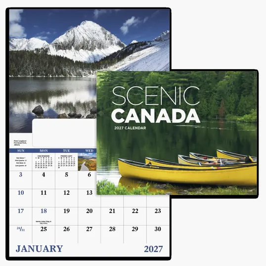 Good Value™ Scenic Canada Window Calendar, 13-Month — view 6
