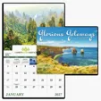 Good Value™ Glorious Getaways Window Calendar, 13-Month Wall Calendar