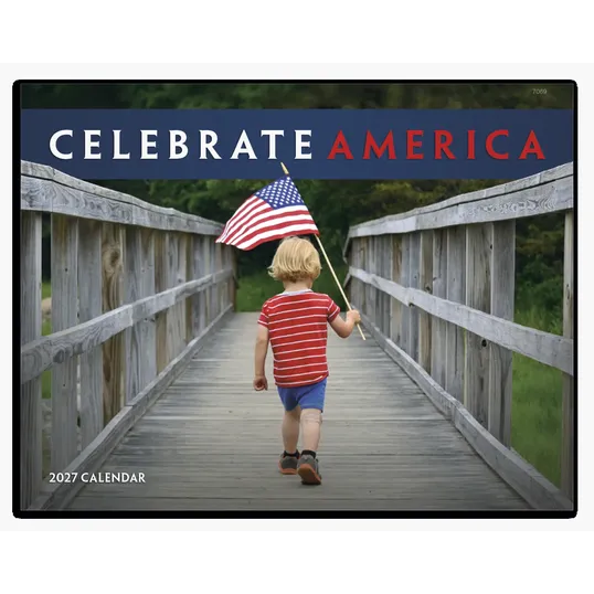 Good Value™ Celebrate America 13-Month Window Calendar — view 3