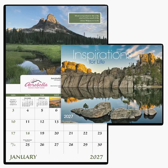 Good Value™ Inspirations for Life Window Calendar, 13-Month Wall Calendar — view 2