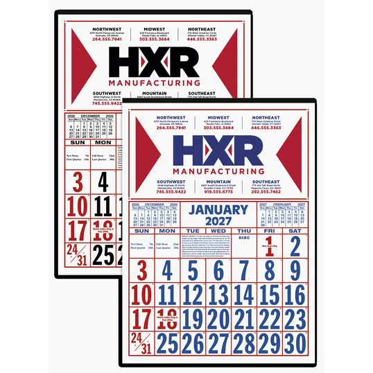 Skinner & Kennedy® Commercial 12-Sheet Calendar — view 3