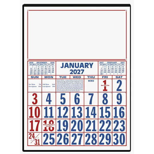 Skinner & Kennedy® Commercial 12-Sheet Calendar — view 5