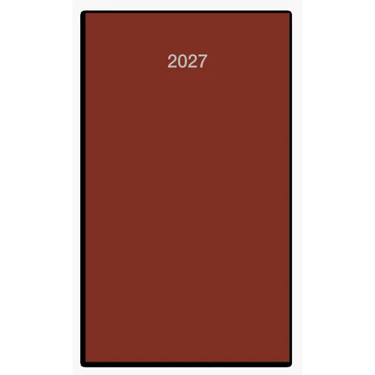 Triumph® Monthly Pocket Planner, Leatherette Cover — view 12