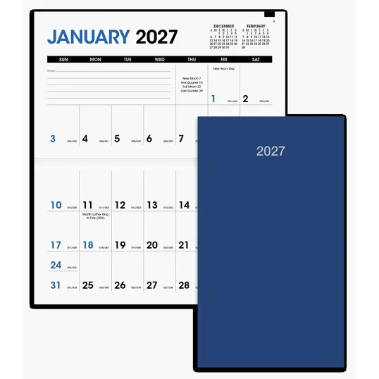 Triumph® Monthly Pocket Planner, Leatherette Cover — view 13