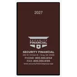 Triumph® Monthly Pocket Planner, Leatherette Cover — view 5