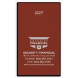 Triumph® Monthly Pocket Planner, Leatherette Cover — view 7