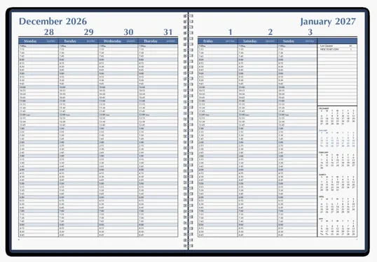 Triumph® Weekly Time Manager Calendar — view 2