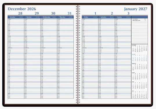 Triumph® Weekly Time Manager Calendar