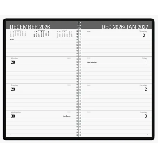 Triumph® Calendars Classic Weekly Desk Planner — view 5