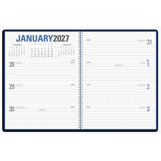 Triumph® Calendars Classic Weekly Planner, 13-Month — view 12