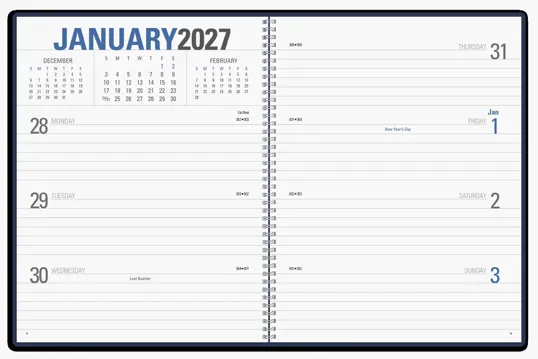 Triumph® Calendars Classic Weekly Planner, 13-Month — view 5