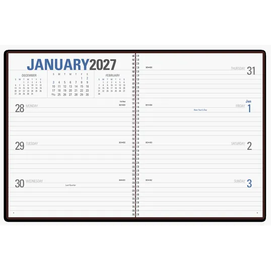 Triumph® Calendars Classic Weekly Planner, 13-Month — view 10
