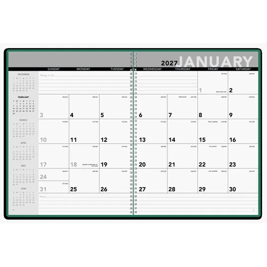 Triumph® Monthly Planner Calendar, 14-Month — view 8