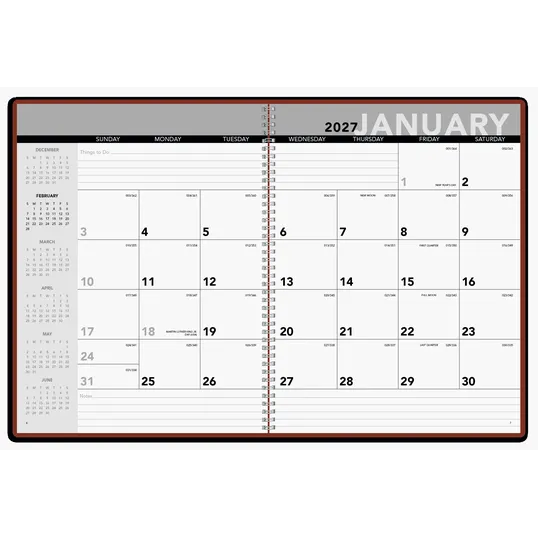 Triumph® Monthly Planner Calendar, 14-Month — view 12