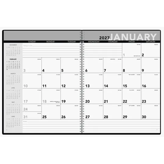 Triumph® Calendars Standard Year Desk Planner with Custom Cover — view 3