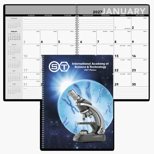 Triumph® Calendars Standard Year Desk Planner with Custom Cover