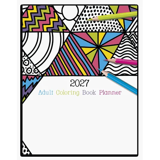Good Value™ Adult Coloring Book Planner — view 4