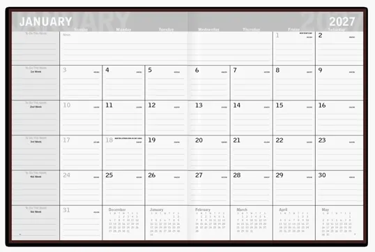 Triumph® Calendars Classic Monthly Planner — view 2