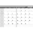 Triumph® Calendars Academic Year Desk Planner with Custom Cover — view 5
