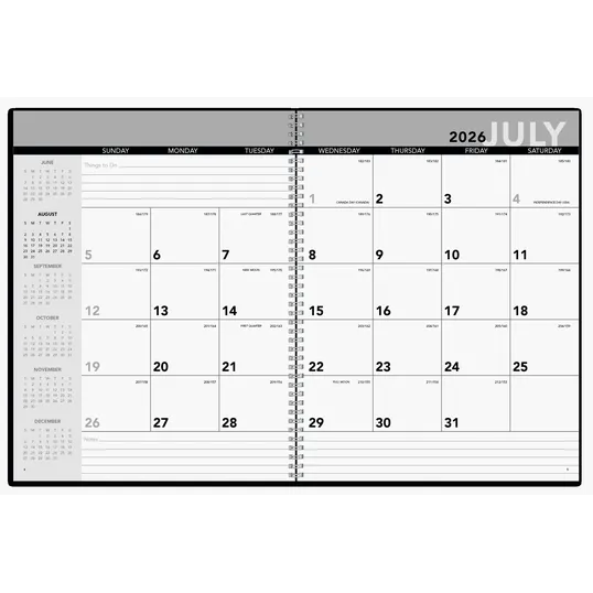 Triumph® Calendars Academic Year Desk Planner with Custom Cover — view 3