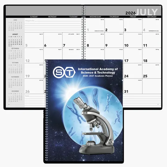Triumph® Calendars Academic Year Desk Planner with Custom Cover — view 2