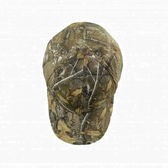 Camo Cap, Structured Brushed Cotton Twill with Adjustable Strap — view 4