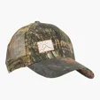 Camo Mesh Cap, Adjustable Structured Trucker Cap — view 3