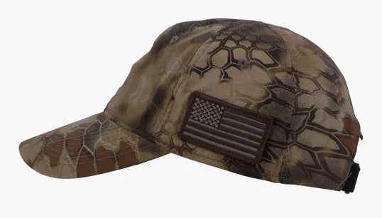 Kryptek™ Camo Cap with American Flag Patch