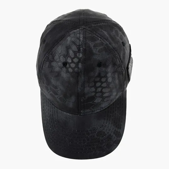 Kryptek™ Camo Cap with American Flag Patch — view 2