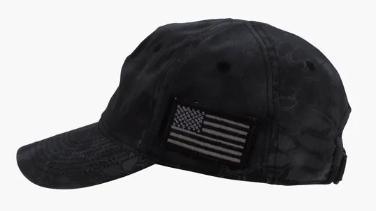 Kryptek™ Camo Cap with American Flag Patch — view 3