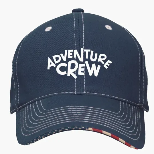 Patriotic Cap, Structured Cotton Twill USA Flag Cap — view 5