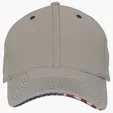 Patriotic Cap, Structured Cotton Twill USA Flag Cap — view 2